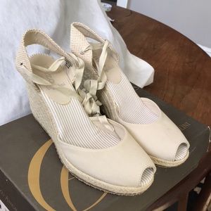 Enzo Angiolini Almber Peep Toe Espardrille